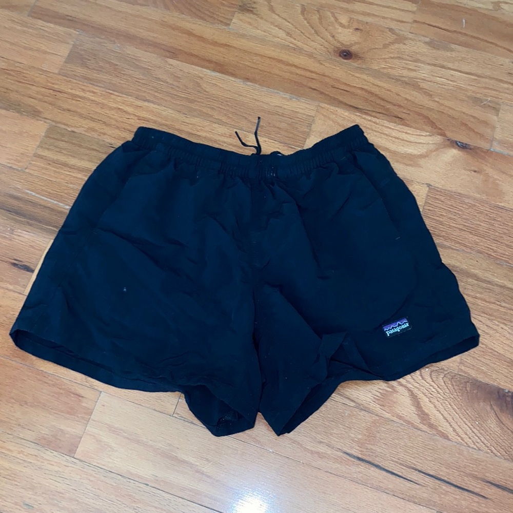 Black Patagonia shorts